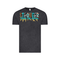 Vintage Black stronger than the storm Vintage Tee - texasbilliewilder