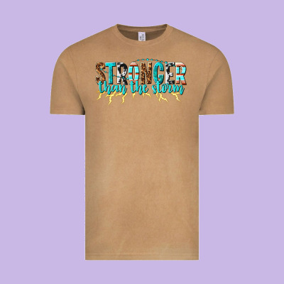 Stronger Than The Storm Vintage Tee Designed By Texasbilliewilder