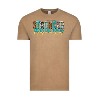 Vintage Coffee stronger than the storm Vintage Tee - texasbilliewilder