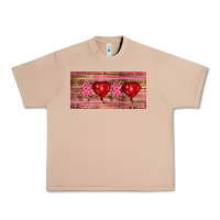 Burro Valentine's Day Xoxo Urban Heavy Tee - RanaPortraitStore