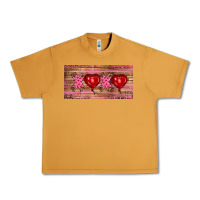 Peanut Butter Valentine's Day Xoxo Urban Heavy Tee - RanaPortraitStore