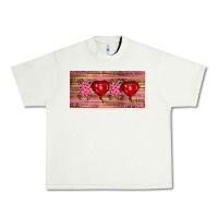 Pistachio Valentine's Day Xoxo Urban Heavy Tee - RanaPortraitStore