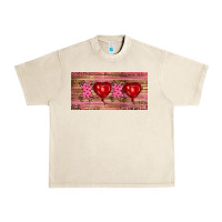 Sandshell Valentine's Day Xoxo Urban Heavy Tee - RanaPortraitStore