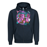 Navy rocking the night shift cna life Zipper Hoodie - AdoDesignShop