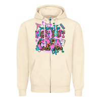 Sandshell rocking the night shift cna life Zipper Hoodie - AdoDesignShop
