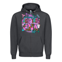 Smoke rocking the night shift cna life Zipper Hoodie - AdoDesignShop