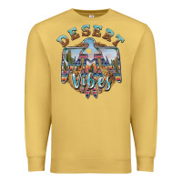 Antique Gold desert vibes thunderbird Premium Sweatshirt - BarkalooDesign