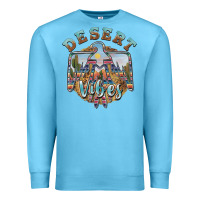 Ocean Blue desert vibes thunderbird Premium Sweatshirt - BarkalooDesign