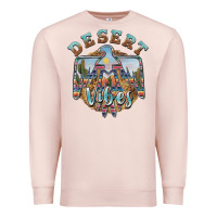 Pale Pink desert vibes thunderbird Premium Sweatshirt - BarkalooDesign