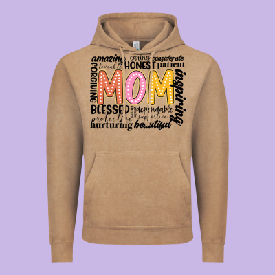 Mom Vintage Hoodie Designed By Jahusdesignshop