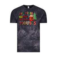 Cloud Black hot cocoa and christmas movies Vintage Tee - Zillion Design Studio