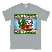 Heather Grey lake squad tumbler Classic Tee - HRA Design Shop