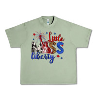 Oil Green little miss liberty billie wilder Urban Heavy Tee - texasbilliewilder