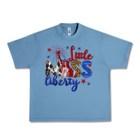 Pebble Blue little miss liberty billie wilder Urban Heavy Tee - texasbilliewilder