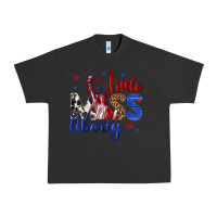 Pigment Black little miss liberty billie wilder Urban Heavy Tee - texasbilliewilder