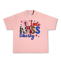 Salmon little miss liberty billie wilder Urban Heavy Tee - texasbilliewilder