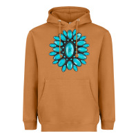 Meerkat turqoise gemstone Heavyweight Hoodie - AdoDesignShop