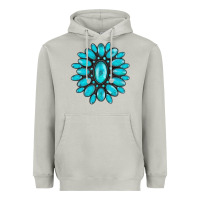Moon Dust turqoise gemstone Heavyweight Hoodie - AdoDesignShop