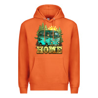 Carrot camping caravan home Premium Hoodie - NancyCooperArtShop
