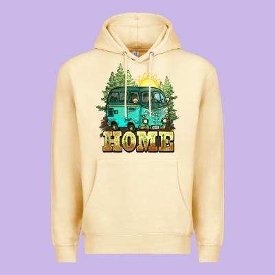 Camping Caravan Home Premium Hoodie Designed By Nancycooperartshop