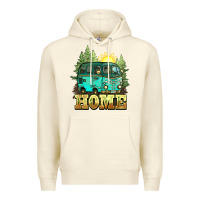 Sandshell camping caravan home Premium Hoodie - NancyCooperArtShop