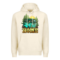 Tofu camping caravan home Premium Hoodie - NancyCooperArtShop