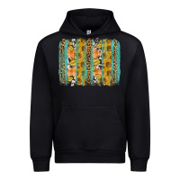 Black fall sunflower brushstroke Urban Hoodie - BundleAndBundleShop