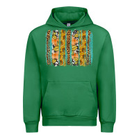 Emerald fall sunflower brushstroke Urban Hoodie - BundleAndBundleShop