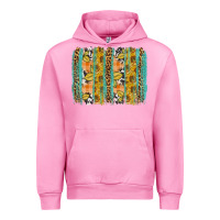 Fuchsia Pink fall sunflower brushstroke Urban Hoodie - BundleAndBundleShop