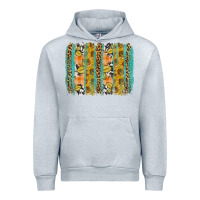 Heather Grey fall sunflower brushstroke Urban Hoodie - BundleAndBundleShop