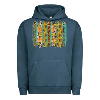 Pigment Midnight Navy fall sunflower brushstroke Urban Hoodie - BundleAndBundleShop