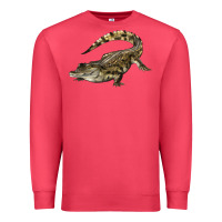 Cardinal crocodile Premium Sweatshirt - LillyAllenDesigns