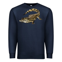 Navy crocodile Premium Sweatshirt - LillyAllenDesigns