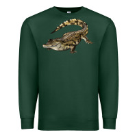 Sports Green crocodile Premium Sweatshirt - LillyAllenDesigns