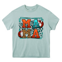 Arona Bowling mama leopard frame Mother's Day Heavy Core Tee - LillyAllenDesigns