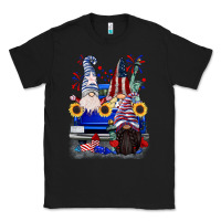 Black 4th of July gnomes truck Classic Tee - CowGirlArtShop
