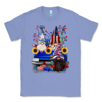 Colony Blue 4th of July gnomes truck Classic Tee - CowGirlArtShop