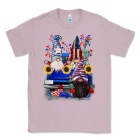 Lilac 4th of July gnomes truck Classic Tee - CowGirlArtShop