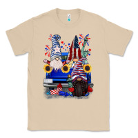 Mushroom 4th of July gnomes truck Classic Tee - CowGirlArtShop
