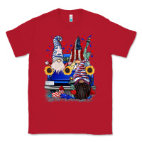 Red 4th of July gnomes truck Classic Tee - CowGirlArtShop