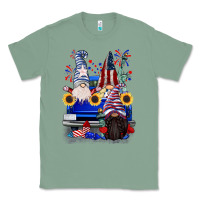 Sage 4th of July gnomes truck Classic Tee - CowGirlArtShop