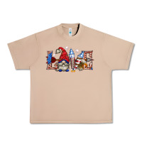 Burro love 4th july with gnome billie wilder Urban Heavy Tee - texasbilliewilder