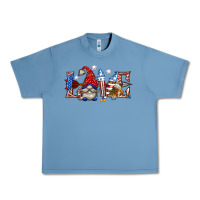 Pebble Blue love 4th july with gnome billie wilder Urban Heavy Tee - texasbilliewilder