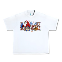 White love 4th july with gnome billie wilder Urban Heavy Tee - texasbilliewilder