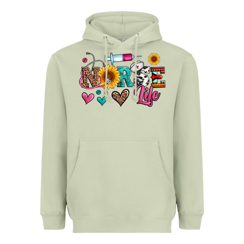 Western Nurse Life Heavyweight Hoodie by Artiststas | Teevron