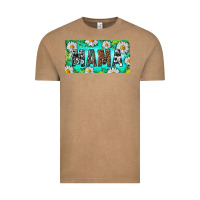 Vintage Coffee Turquoise and Daisy Mama Vintage Tee - RanaPortraitStore