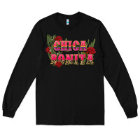 Black chica bonita Long Sleeve Tee - CTS Tumbler Store