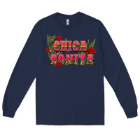 Navy chica bonita Long Sleeve Tee - CTS Tumbler Store