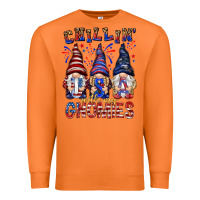 Carrot Chilling with my gnomies with usa Premium Sweatshirt - NancyCooperArtShop