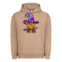 Pigment Burro witch gnome with broom Urban Hoodie - BundleAndBundleShop